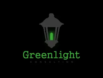 Greenlight Consulting logo design, concept 52