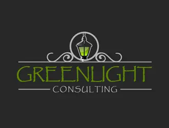 Greenlight Consulting logo design, concept 62