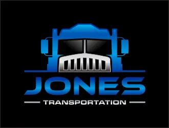 Jones Transportation logo design, concept 4