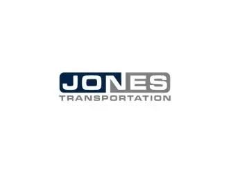 Jones Transportation logo design, concept 7