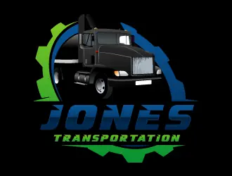 Jones Transportation logo design, concept 11