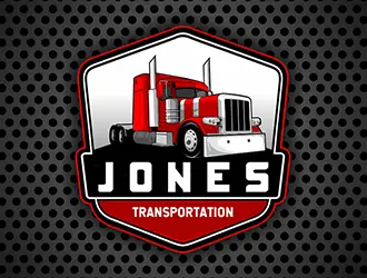 Jones Transportation logo design, concept 16