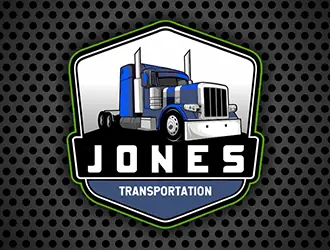 Jones Transportation logo design, concept 21