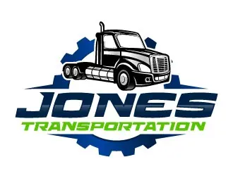 Jones Transportation logo design, concept 23