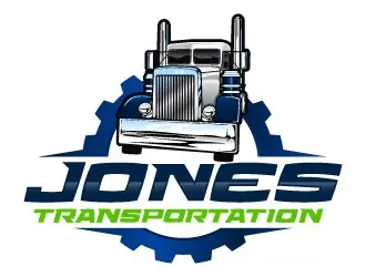 Jones Transportation logo design, concept 26
