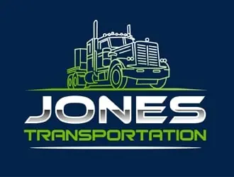 Jones Transportation logo design, concept 33