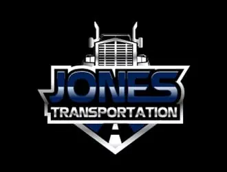 Jones Transportation logo design, concept 38