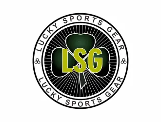 Lucky Sports Gear logo design, concept 3