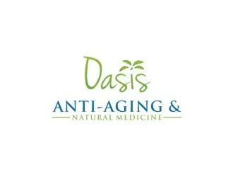 Oasis Anti-Aging logo design, concept 3