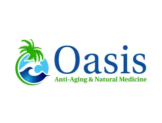 Oasis Anti-Aging logo design, concept 5