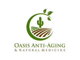 Oasis Anti-Aging logo design, concept 10