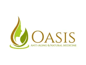 Oasis Anti-Aging logo design, concept 26