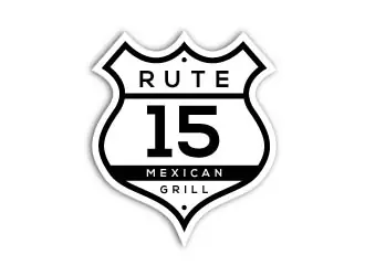 Ruta 15 Mexican Grill logo design, concept 38