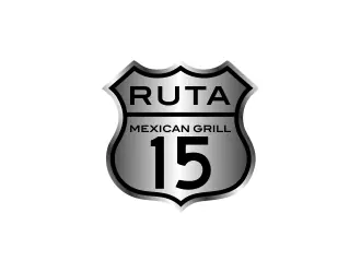 Ruta 15 Mexican Grill logo design, concept 43