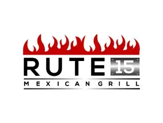 Ruta 15 Mexican Grill logo design, concept 44