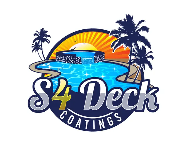 S4 Deck Coatings logo design, concept 12