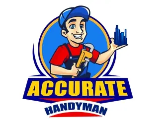 The Accurate Handyman logo design, concept 3