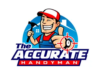 The Accurate Handyman logo design, concept 7
