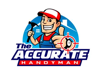 The Accurate Handyman logo design, concept 8
