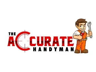 The Accurate Handyman logo design, concept 31