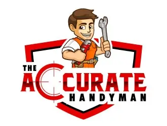 The Accurate Handyman logo design, concept 33