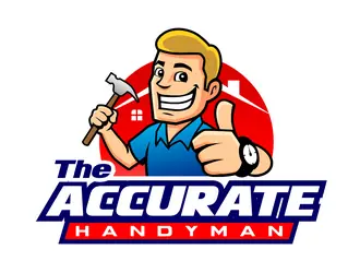 The Accurate Handyman logo design, concept 35