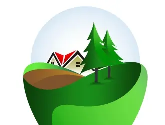 Valley Home Watchers logo design, concept 4