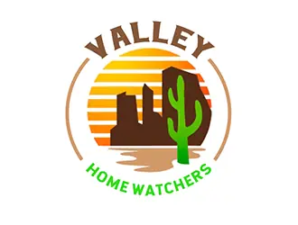 Valley Home Watchers logo design, concept 8